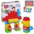 Mega Bloks First Builders Maxi блокчета в кутия 40ч.